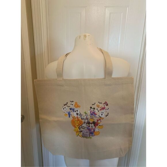 handmade Handbags - Disney Friends Halloween tote bag